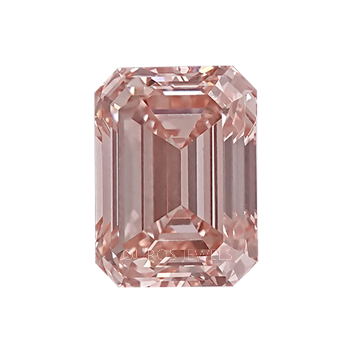 Pink Emerald Cut