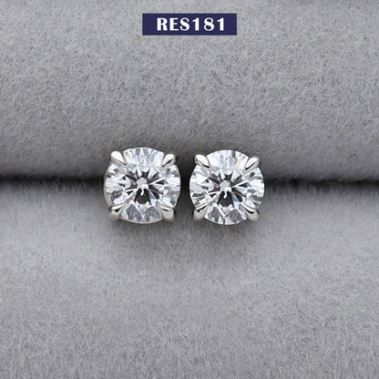 Round  Cut  Lab  Grown Diamond  Stud