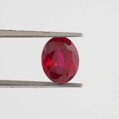 Oval Ruby Gemstone