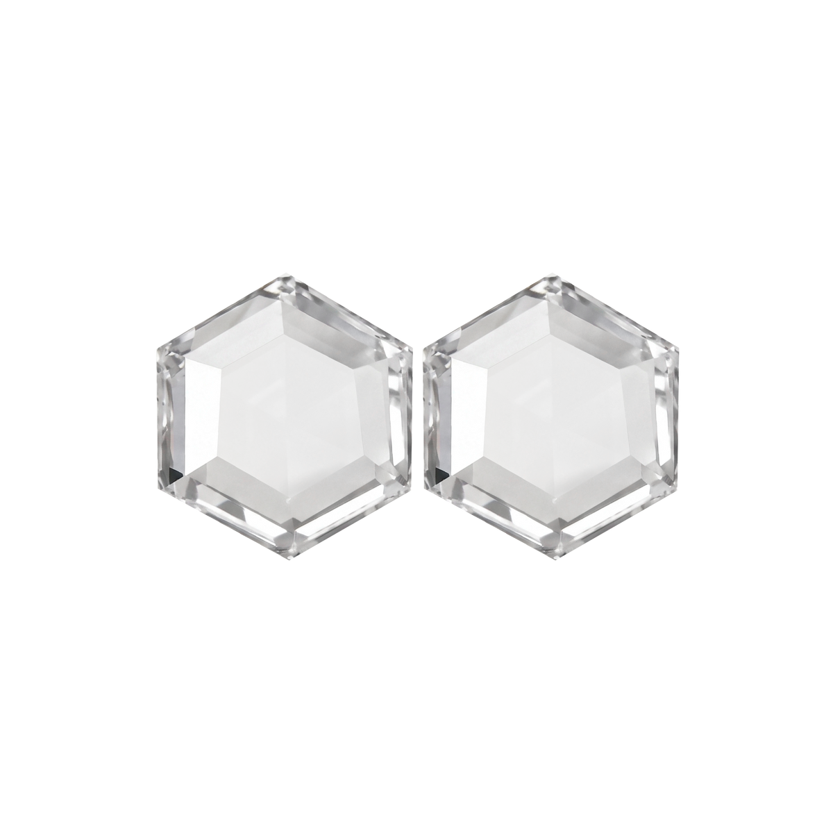 Rose Cut Hexagon