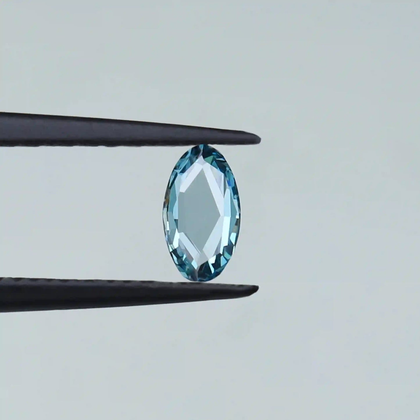 0.53 Carat  Rose Oval Cut Lab Grown Diamond