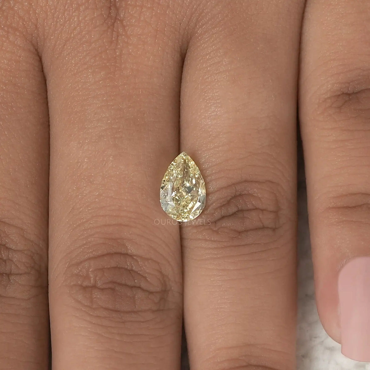 Yellow Pear Cut