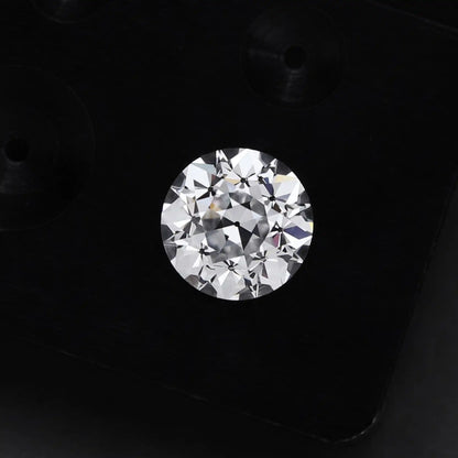 1.12 Carat Higher Crown Old European Round Cut Lab Grown Diamond