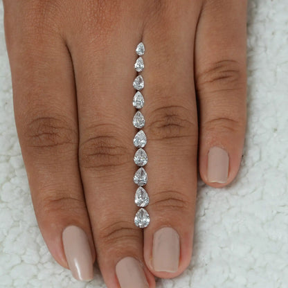Pear Cut Lab Grown Diamond  Loose
