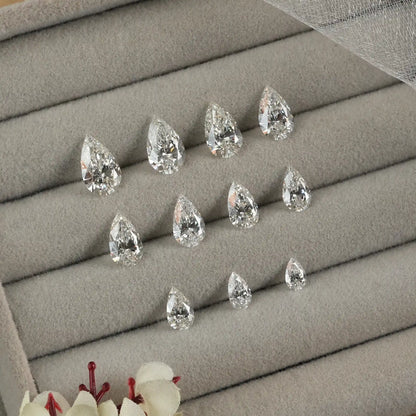 IGI Certified Pear Cut Lab Grown  Diamond