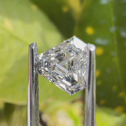 0.55 Carat Shield Cut Lab Grown  Diamond