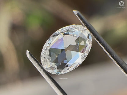 Rose Cut Oval