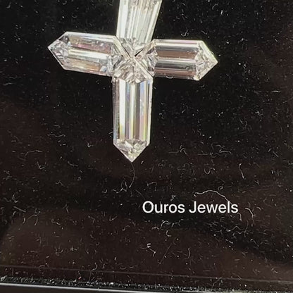 0.88 Carat Cross Cut Lab Grown  Diamond