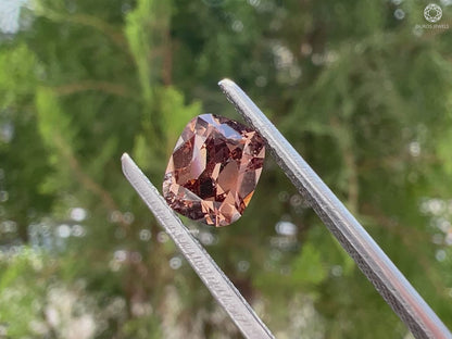Brown Modified Cushion Cut