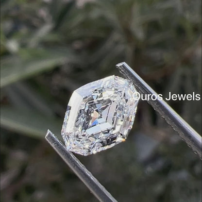 0.89 Carat Modified Lozenge Step  Cut Lab Grown Diamond