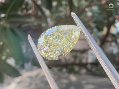Yellow Pear Cut