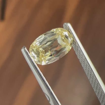 0.75 Carat Old Mine Oval Cut Lab Grown  Diamond