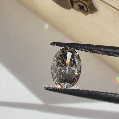 1.06 Carat Oval Cut Lab Grown Diamond