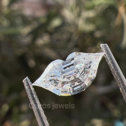 0.83 Carat Lips Cut Lab Grown  Diamond