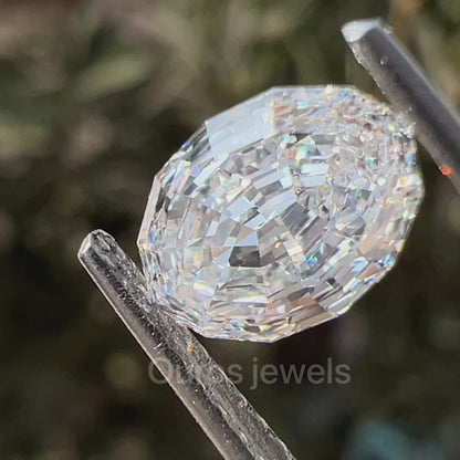1.03 Carat Step Cut Oval  Lab Grown Diamond