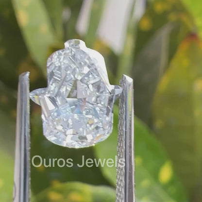 1.00 Carat Hamsa Hand Cut Lab  Grown  Diamond