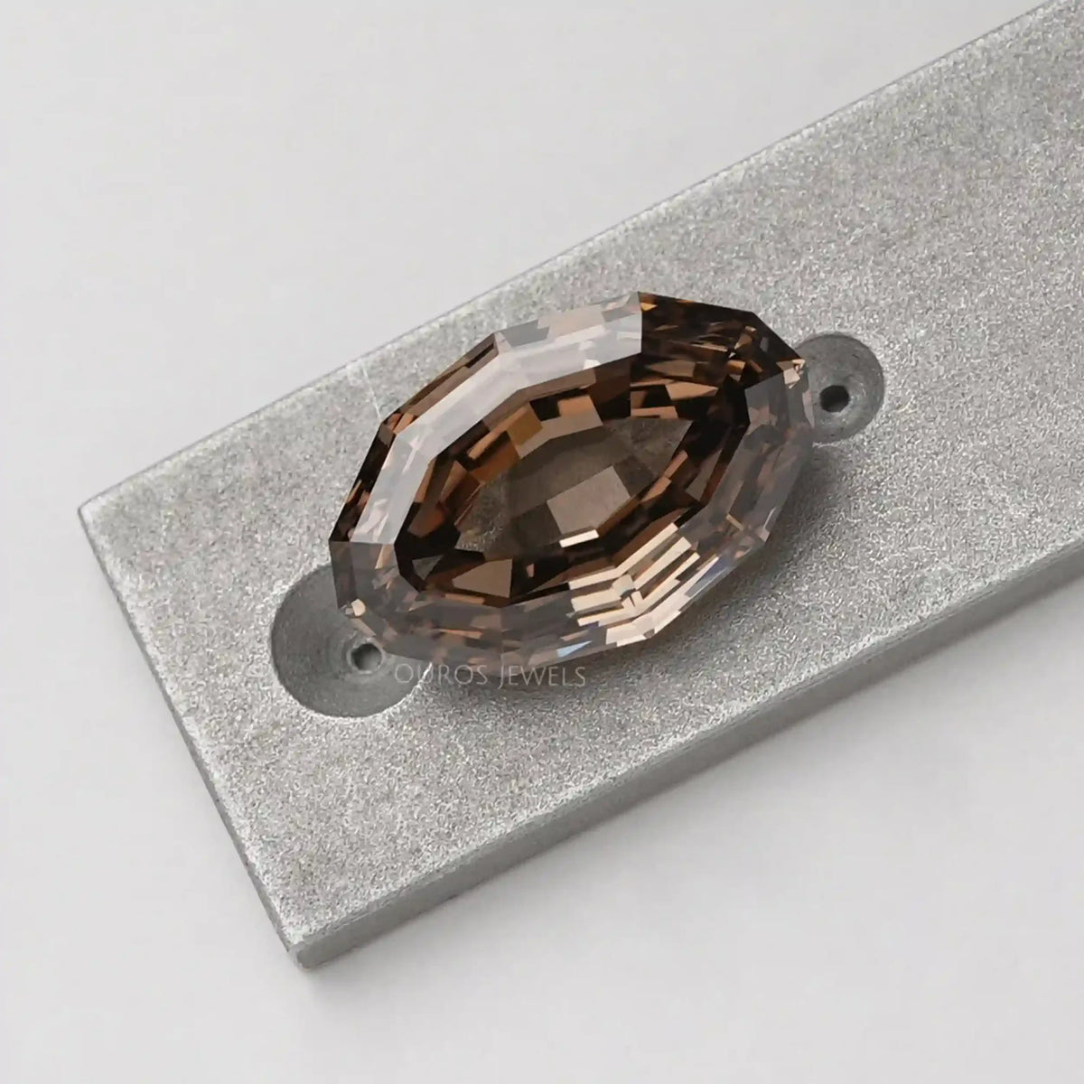 Champagne Step Cut Oval