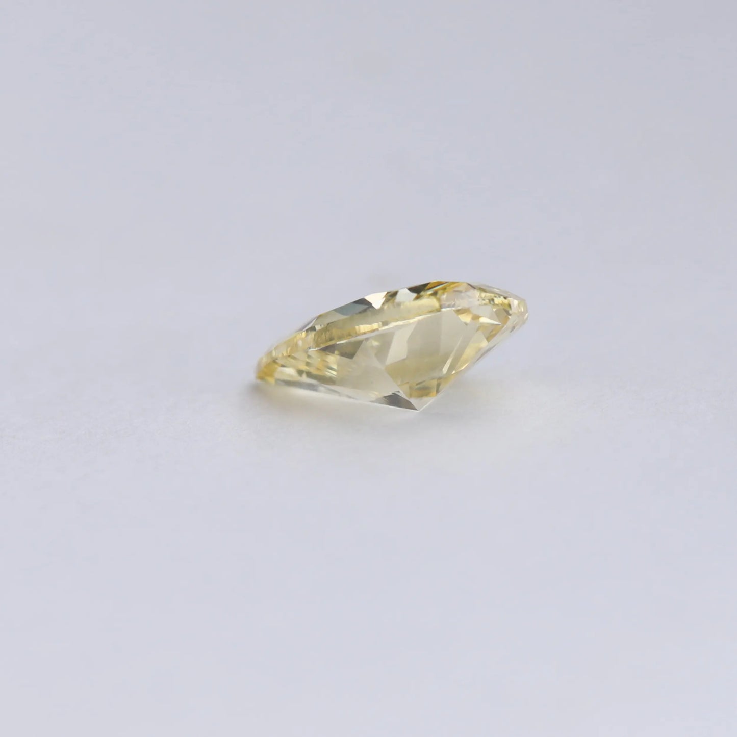 1.14 Carat Vivid Yellow Pear Cut Lab Grown Diamond