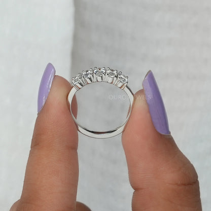 Oval Cut Five Stone Diamond Ring