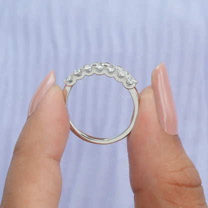 Oval Diamond 7 Stone Ring
