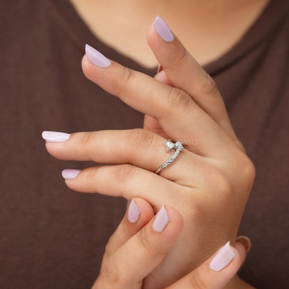 Heart Shape Diamond Engagement Ring