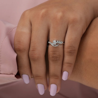 Radiant Lab Diamond Bypass Ring