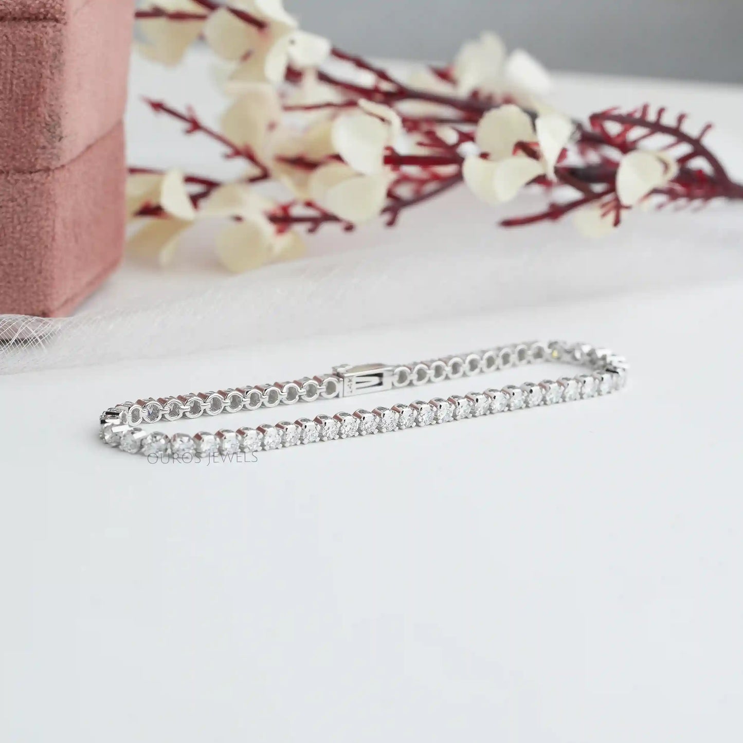 Round Diamond Tennis Bracelet