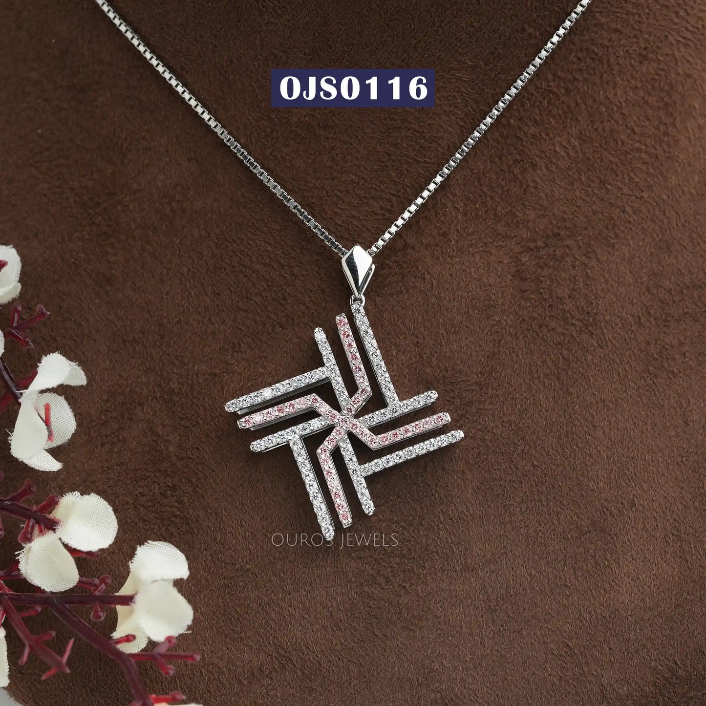 Round Cut Lab Diamond  Necklace
